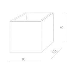 Бра ARTE Lamp A1423AP-1WH