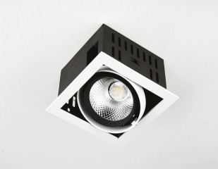Встраиваемый светильник Ambrella Light T811 BK/CH 12W 4200K