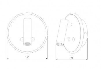 Бра Elektrostandard Tera LED белый (MRL LED 1014)