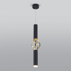 Подвесной светильник Eurosvet 50191/1 LED черный/золото