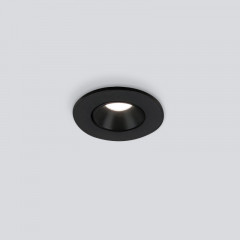 Встраиваемый светильник Elektrostandard 25025/LED 3W 4200K BK черный
