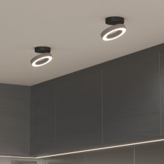 Накладной светильник Elektrostandard Spila серебро 12W 4200К (25105/LED)