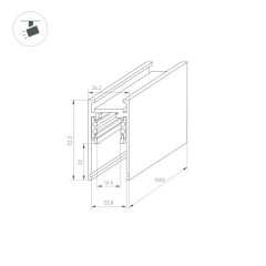 Шинопровод Arlight 035799