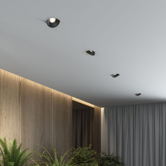 Встраиваемый светильник Elektrostandard 25083/LED 6W 4200K белый/чёрный
