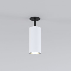 Встраиваемый светильник Elektrostandard Diffe белый/черный 15W 4200K (25066/LED)