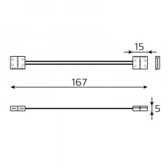 Соединитель для лент Gauss BT432