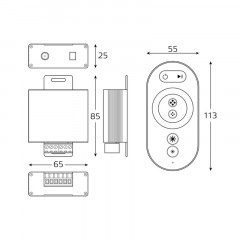 Контроллер Gauss BT622
