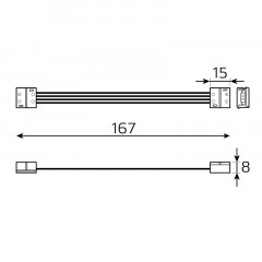 Соединитель для лент Gauss BT437