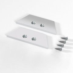 Заглушка профиля Elektrostandard ZL-2-ALP022 Заглушки для профиля LL-2-ALP022 2шт