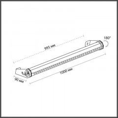 Светильник настенный Odeon Light 7040/10WL