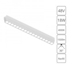 Светильник на шине ARTE Lamp A6169PL-1WH