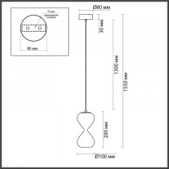 Подвесной светильник Odeon Light 5093/4L