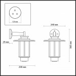 Светильник настенный Odeon Light 4047/1W