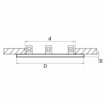 Рамка Lightstar 217639