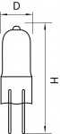 Галогеновая лампа Lightstar 922029