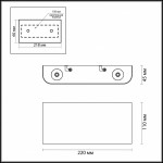 Бра Odeon Light 3893/4WL