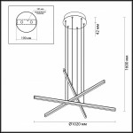 Подвесной светильник Odeon Light 3890/48L