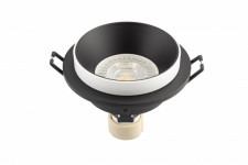 Точечный встраиваемый светильник Denkirs DK2400-BK