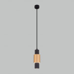 Подвесной светильник Eurosvet 50204/1 LED черный/матовое золото