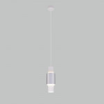 Подвесной светильник Eurosvet 50204/1 LED белый/матовое серебро