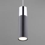 Подвесной светильник Eurosvet 50135/1 LED хром/черный