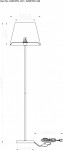 Торшер ARTE Lamp A2581PN-1CC