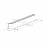 Шинопровод Arlight 026898(1)