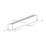 Шинопровод Arlight 026896(1)