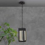 Подвесной уличный светильник Elektrostandard 1528 TECHNO LED чёрный