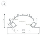 Профиль Arlight 036364