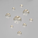 Подвесной светильник Eurosvet 50230/1 LED янтарный