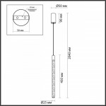 Подвесной светильник Odeon Light 4370/5L