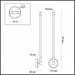 Бра Odeon Light 4392/14WL