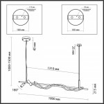 Подвесной светильник Odeon Light 4397/40L