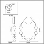 Бра Odeon Light 5007/25WL