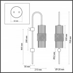 Бра Odeon Light 5019/1W