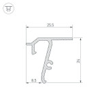Профиль Arlight 040704