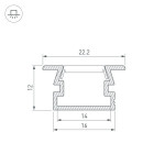 Профиль Arlight 040734