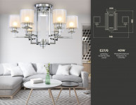 Накладная люстра Ambrella Light TR4418