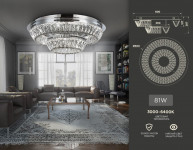 Каскадная люстра Ambrella Light TR5029