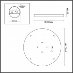 Бра Odeon Light 5064/30L