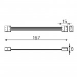 Соединитель для лент Gauss BT437