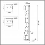 Бра Odeon Light 6692/12WL