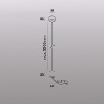 Подвод питания Denkirs TR2124-WH