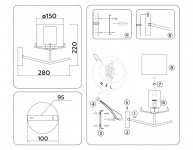 Бра Ambrella Light LH57004