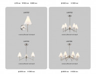 Люстра на штанге Ambrella Light LH57123