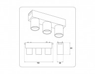 Светильник на шине Ambrella Light GV1504