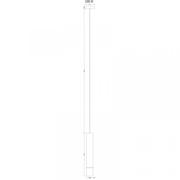Подвесной светильник ARTE Lamp A1520SP-1BK