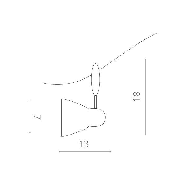 Светильник на шине ARTE Lamp A3058PL-1SI