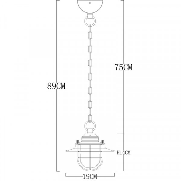 Подвесной светильник ARTE Lamp A4579SP-1AB